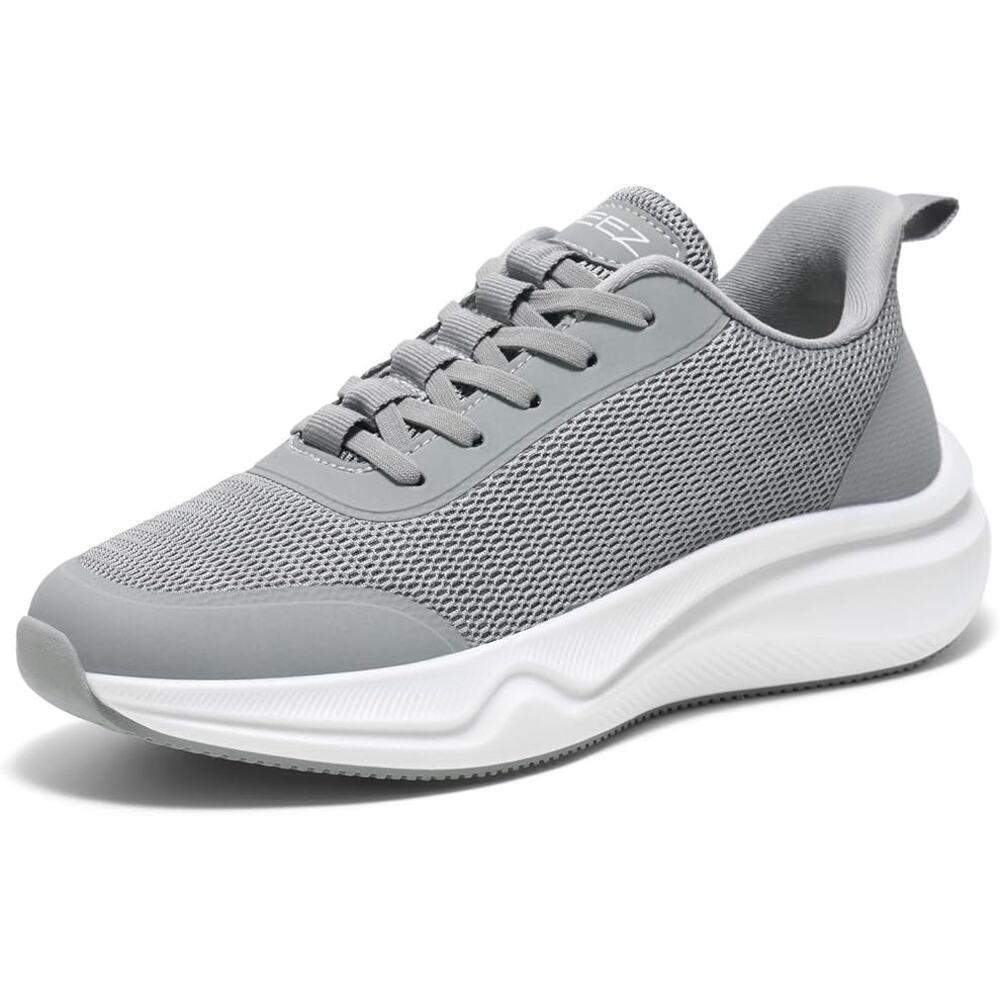 Women's Fashion Sneakers Casual Walking Running Shoe Breathable Lightweight Gray